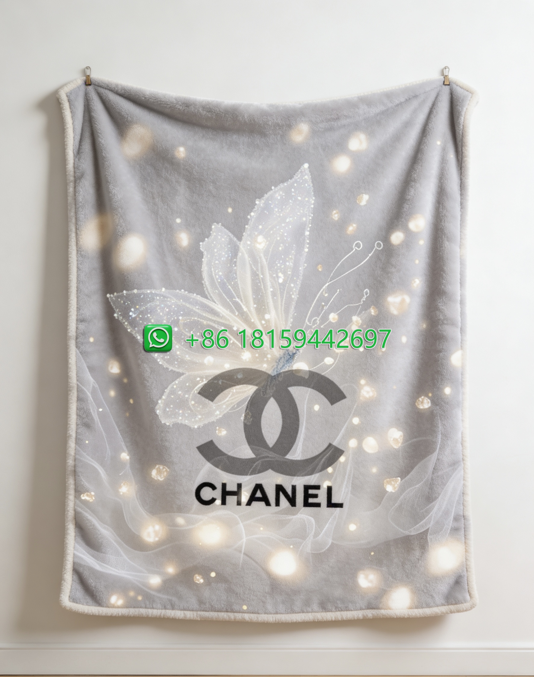Chanel Throw Blankets